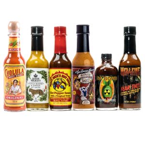 Hot Ones XL Pack 6 hot ones hot sauces