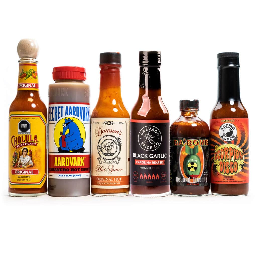 HOT ONES Gift Pack, a pack with 4 sauces from the show! - Heatsupply