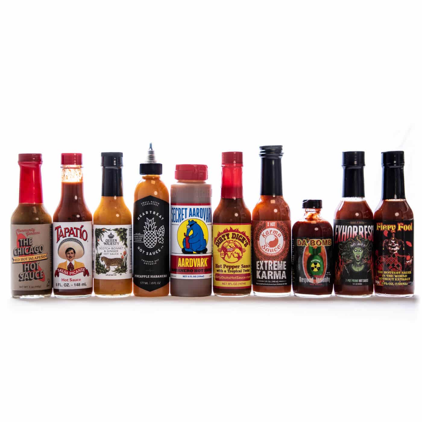 The Hot Ones Challenge (10 hot sauces) - Heatsupply