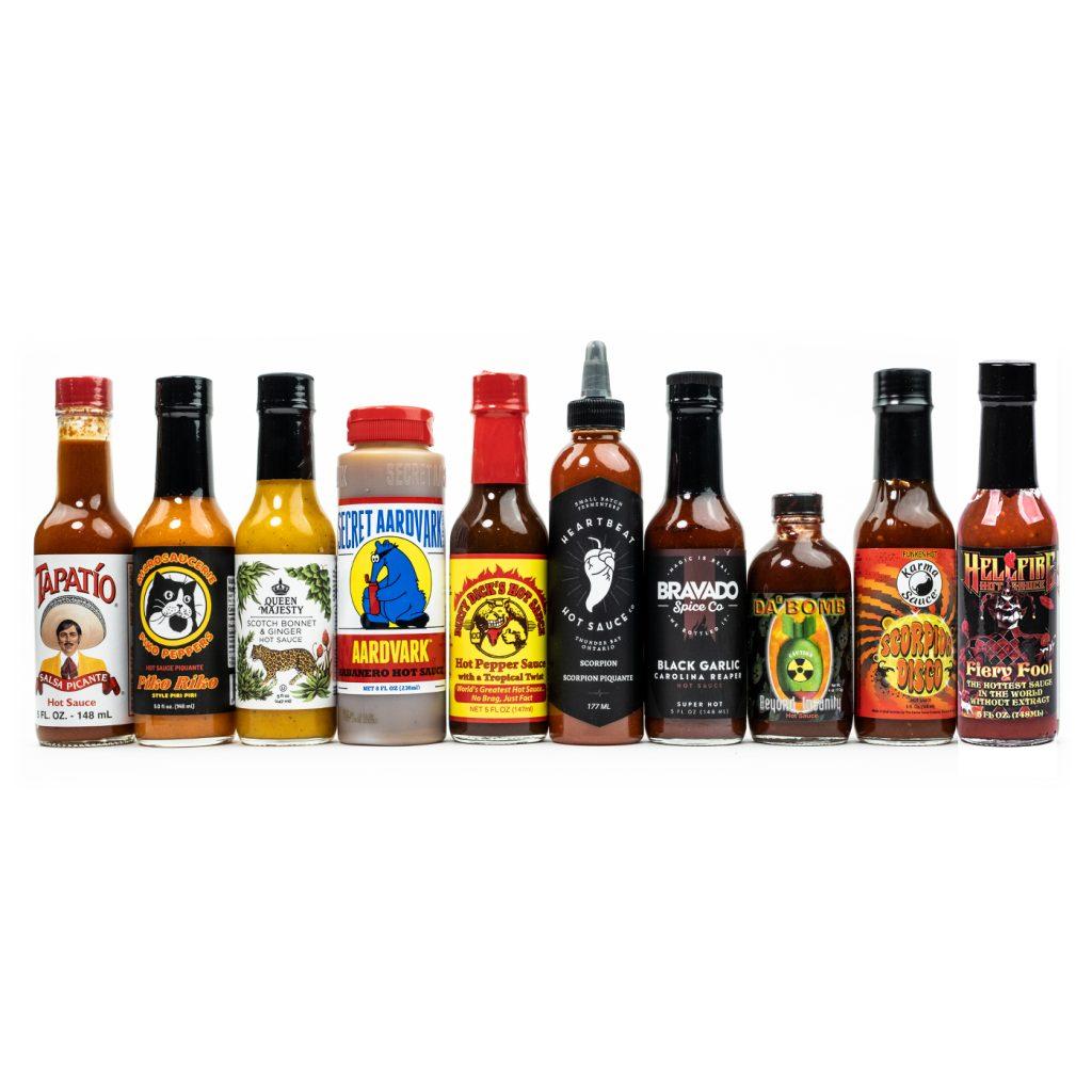 The Hot Ones Challenge (10 hot sauces) - Heatsupply