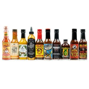 the hot ones challenge pack 10 hot ones hot sauces