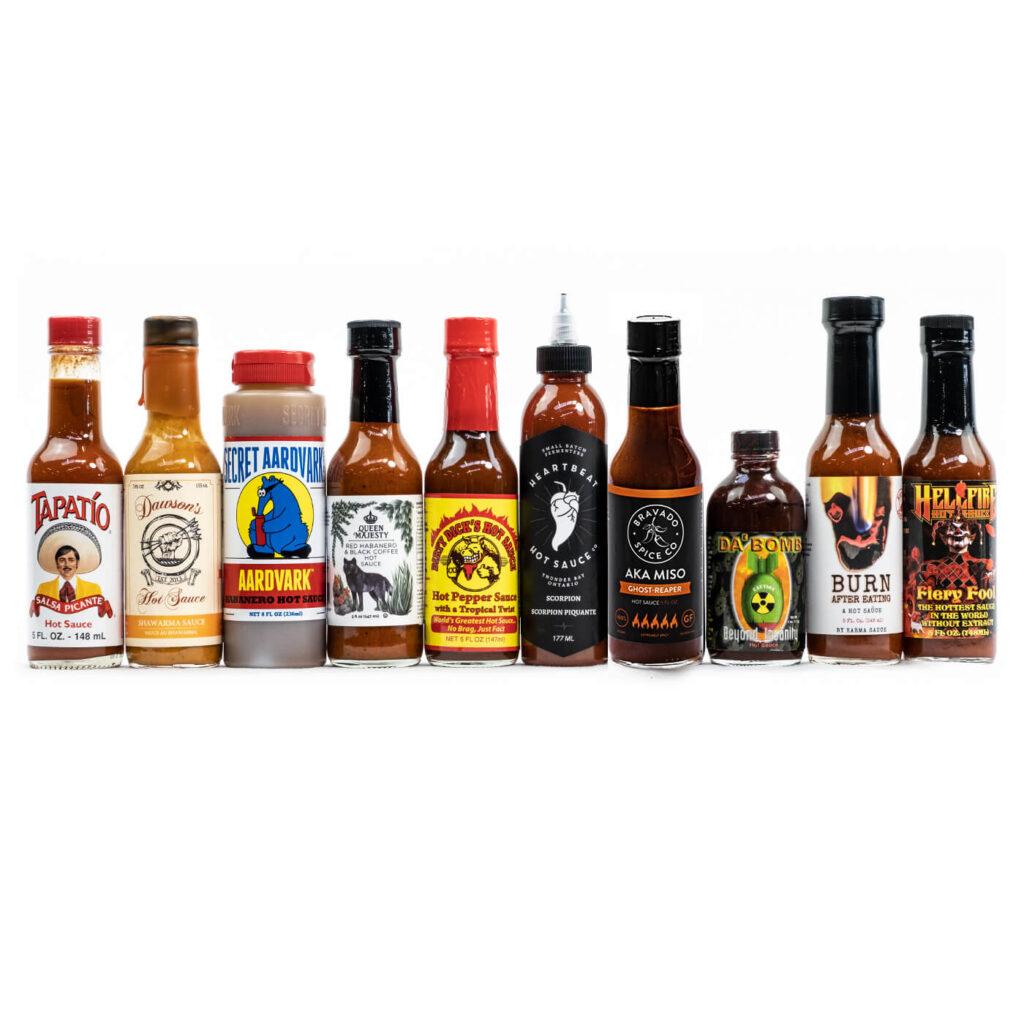 The Hot Ones Challenge (10 Hot Sauces) - Heatsupply