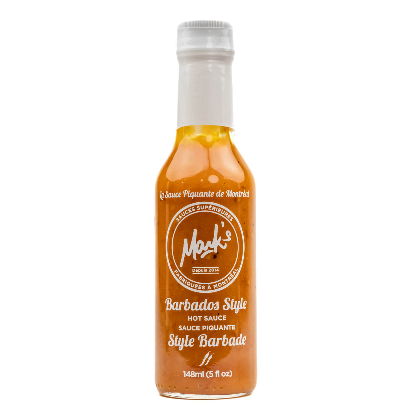 Mark's Barbados style hot sauce