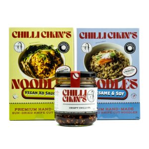 Chilli Chan's Crispy Chilli Oil & Noodles pack