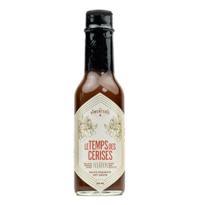 la pimenterie les temps des cerises bourbon hot sauce