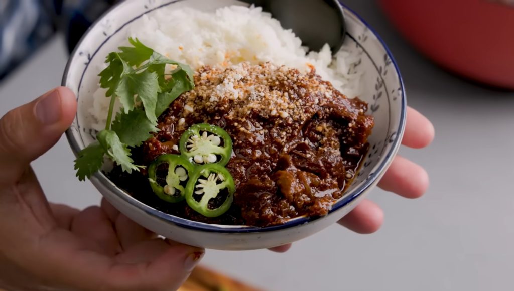 chili colorado recept maken met gedroogde pepers